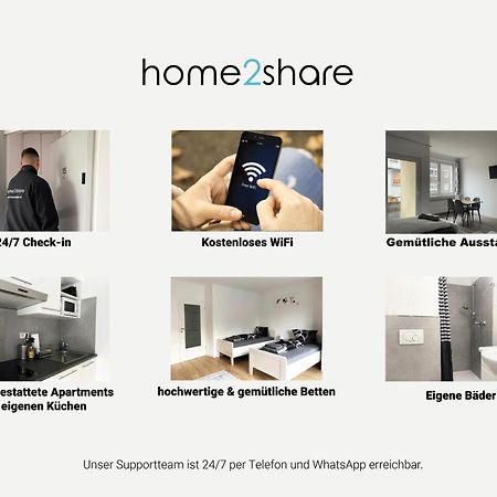 Zentrale Studios Fur Monteure I Home2Share Osnabrueck Exterior photo
